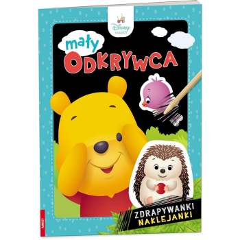 Disney Maluch.Mały odkrywca.Zdrapywanki naklejanki